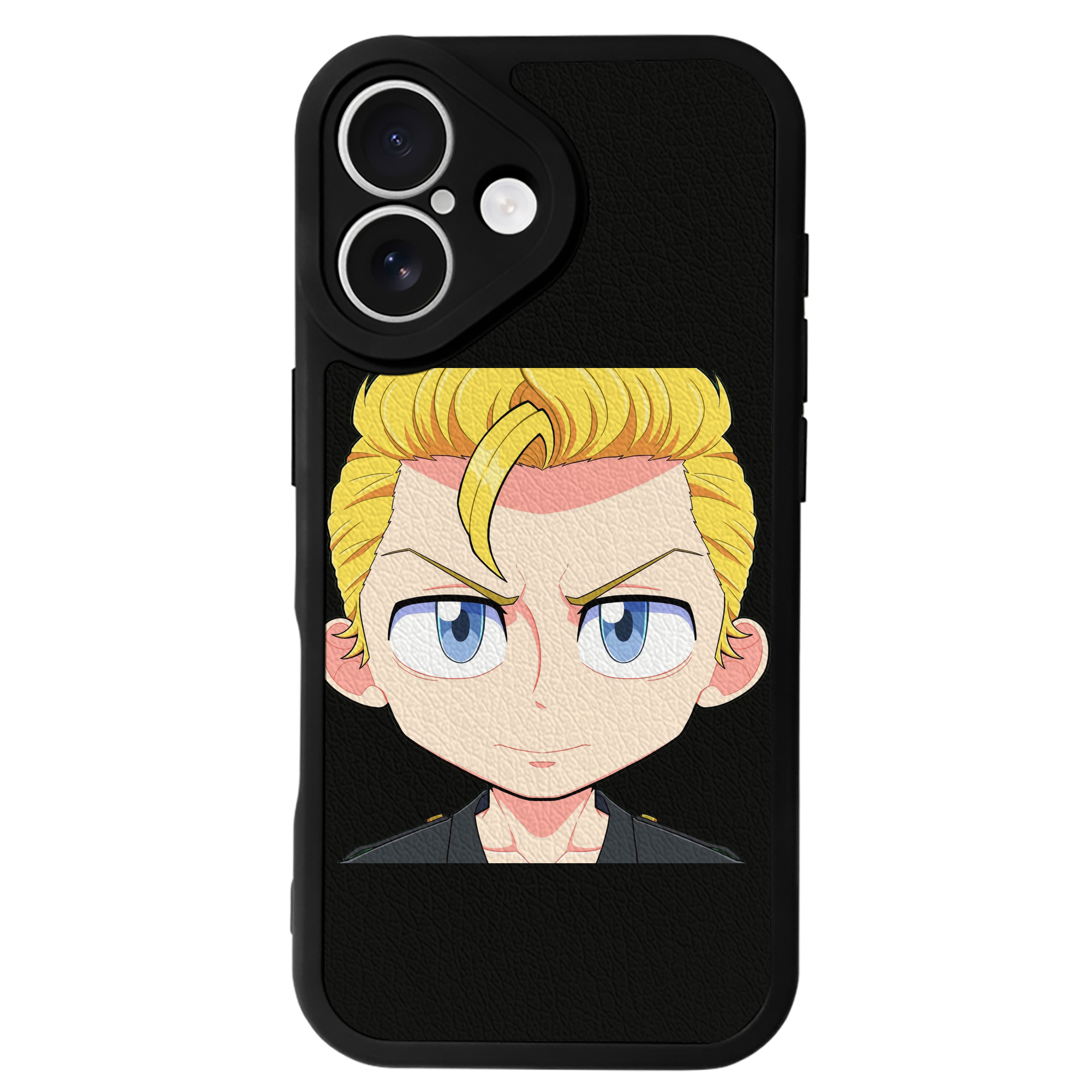 （画像用） 東京リベンジャーズ Tokyo Revengers 【iPhone 16シリーズ対応】シリコンスマホケース（レザー調） 材質：シリコン